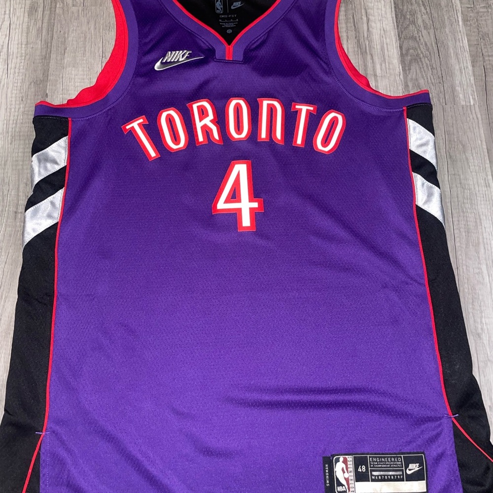 Nike Purple and Red Toronto Jersey